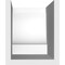 Ekena Millwork Standard Alpine Architectural Grade PVC Rafter Tail, 5"W X 6"H X 24"L RFTP05X06X24ALP - alternate 2